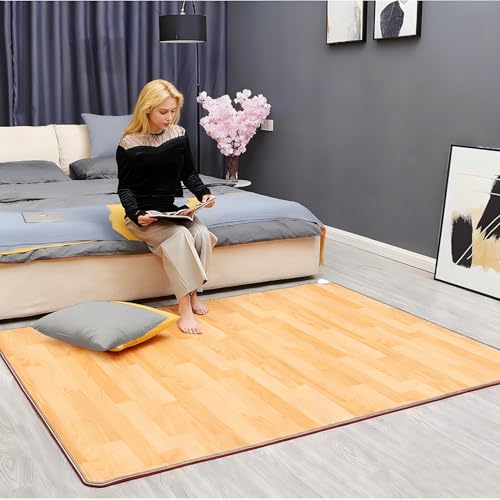 Tapis chauffant 50 x 100 cm en PVC enroulable avec chauffage rapide