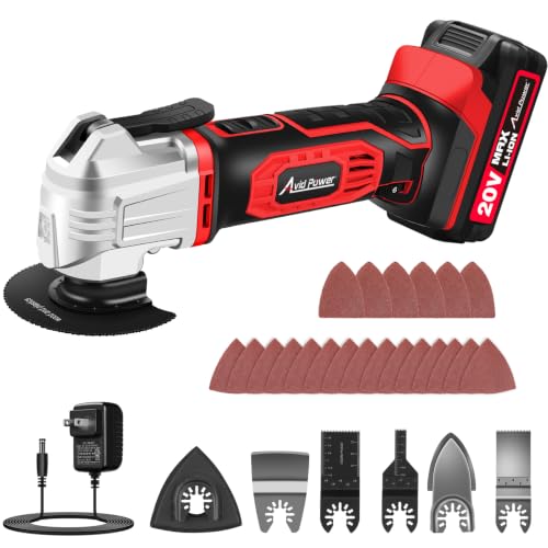 AVID POWER Cordless Oscillating Multitool 20V Battery