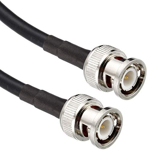 GraspaDeal BNC (M)- BNC(M) 3G, 4G, 5G Cable C Cable Thin RF Coaxial 2 Mtr. -,Supports HD-SDI/3G-SDI/4K/8Kï¼SDI Video Cable Black/White RG-58 /U Grade Cable (B0BS17F89Z) Amazon Price History, Amazon Price Tracker