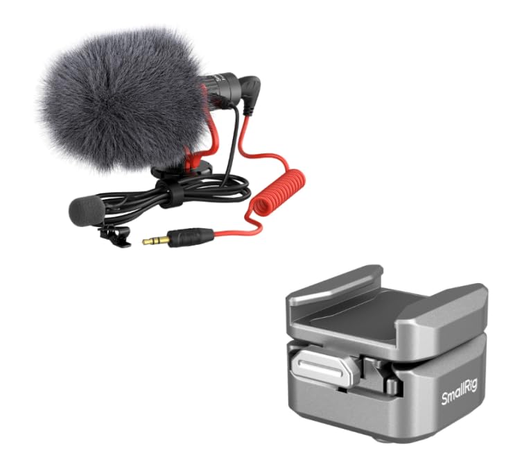Amazon.com: SMALLRIG Shotgun Mic for Camera and HawkLock H18 Quick