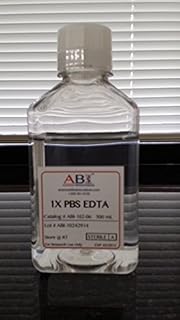 Phosphate Buffered Saline EDTA, 1 X PBS-EDTA, Sterile, 500 mL