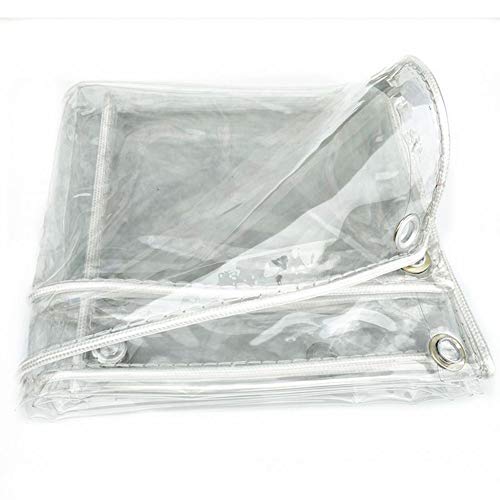 XIAOZHEN Transparente PVC-Plane Verdickte Regensichere Plane Weiche...