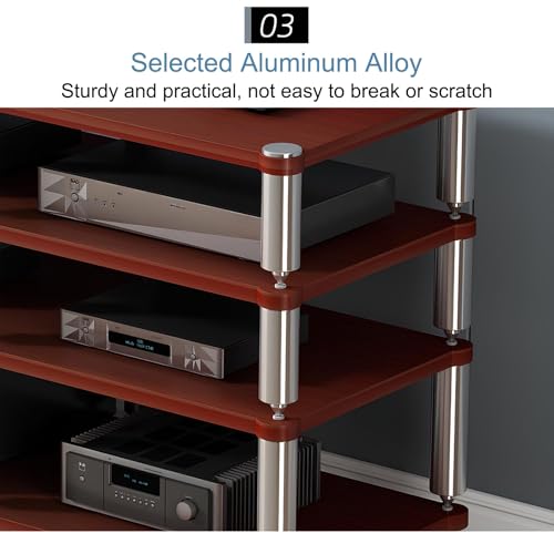 Support audio teck de 120cm pour protéger vos appareils de la surchauffe