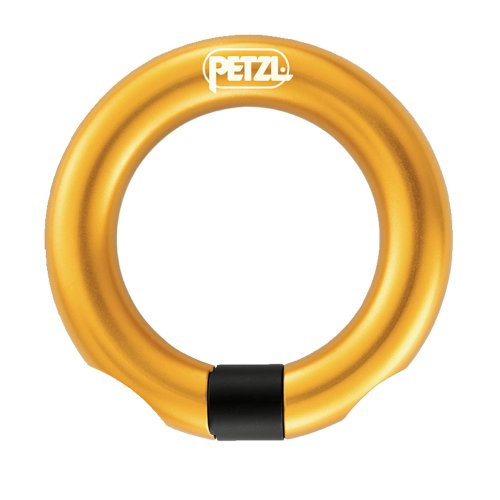 Petzl P28 Open Multidirektionaler Gated Ring, Gelb