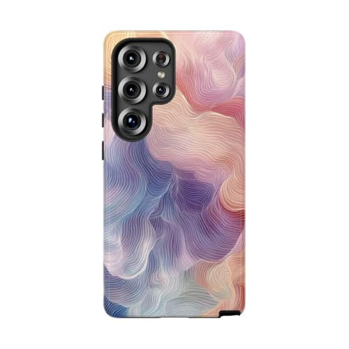 Coque Samsung S25 Ultra résistante et souple avec protection violette brillante