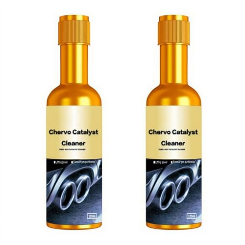 Prndkhn Catalytic Cleaner, Fuel and Exhaust System Cleaner, Catalytic Converter Cleaner, Easy to Clean Car Cleaner Catalyst, Fixes Rough Running Engines