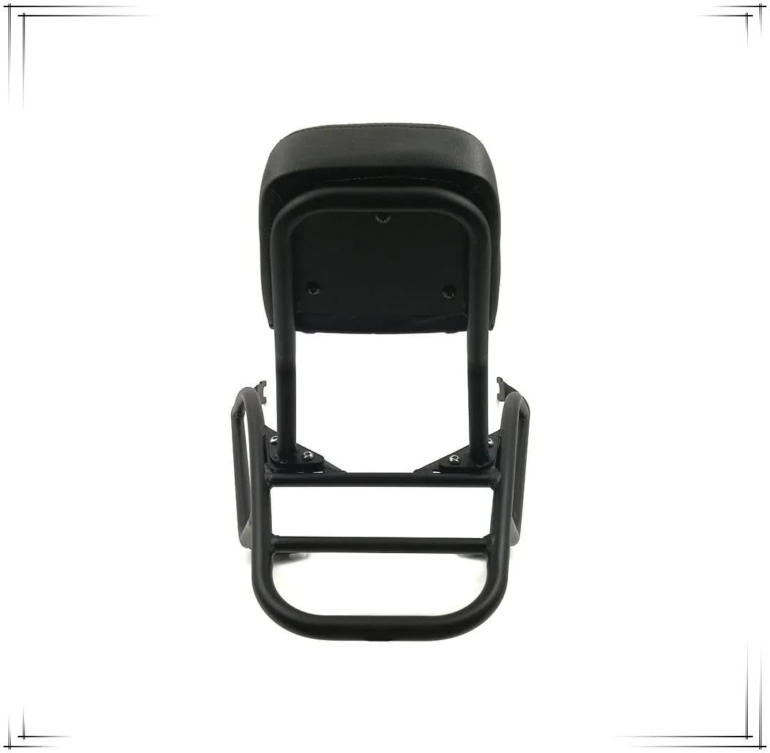 Portapacchi Posteriore Ripiano Posteriore Per Motocicletta, Schienale Rinforzato, Portapacchi Passeggero Per Davidson Per Street Rod 750 2017-2020 Motociclo Portapacchi Posteriore