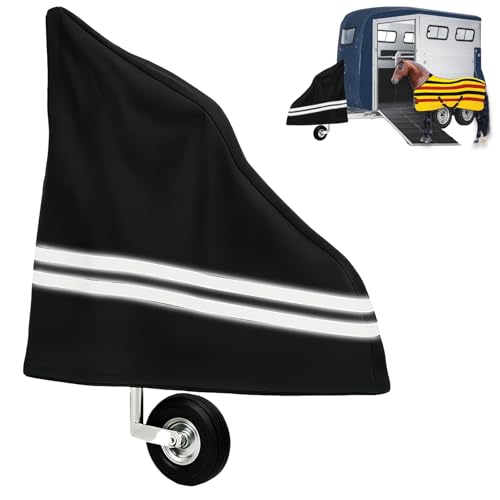 Housse de timon pour remorque de chevaux imperméable bâche protection universelle