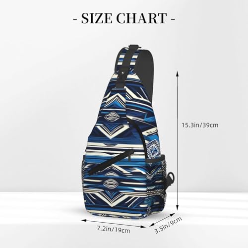 Mochila cruzada impermeable negra para deporte y trekking miniatura 3