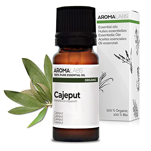 Cajeput BIO (Melaleuca leucadendra) - 10 mL - Aceite Esencial Quimiotipado y Certificado AB - Aroma Labs