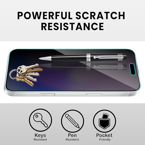 Image of FIRST MART Anti-Spy Matte Screen Protector for iPhone Air | 9H Anti-Glare Tempered Glass, Edge-to-Edge, Case-Friendly | Pack of 2