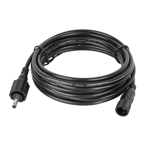 2er Pack 3M LED Gartenleuchte Verlängerungskabel, Wasserdicht LED Außenleuchte Kabel für Gartenleuchte