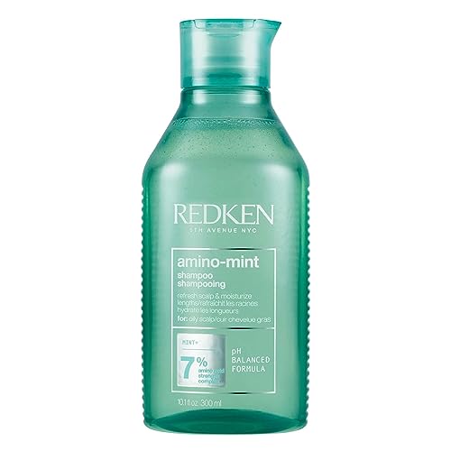 Redken Scalp Relief Shampoo | Soothing Formula | Cleanses and Purifies Greasy Hair and Sensitised Lengths | Refreshes the Roots and Adds No Weight | 300ml