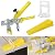 Tile Leveling System with Tile Plier - 300-Piece Tile Spacers Clips and 100-Piece Reusable Wedges - Tile Tools Set for Stone Installation (1/8 Inch Tile Spacers)