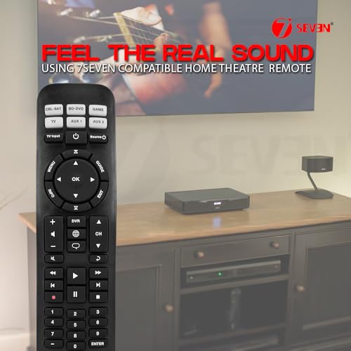 Image of 7SEVEN Compatible with Bose Remote Original Suitable to Bo-se Solo 5 Soundbar Sound System Remote Control Without Bluetooth Feature