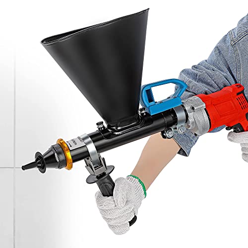 Pistola de mortero eléctrica, herramienta de lechada de 950 W para aplicación de cemento, ideal para señalar ladrillos y reparación de grietas de hormigón