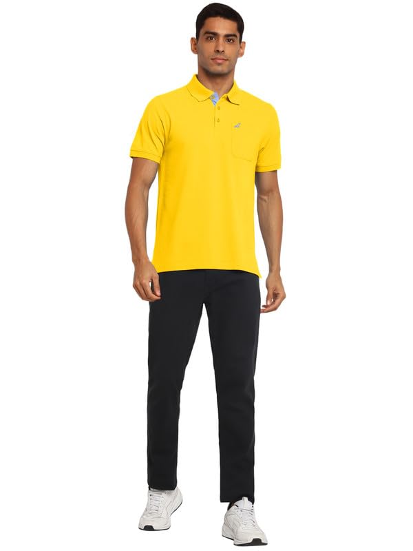 Image of AMERICAN CREW Polo Collar T-Shirt for Men with Pocket