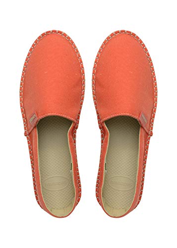 Alpargata Espadrille, Havaianas, Adulto Unissex, Vermelho Fiesta, 40 - Forma Pequena