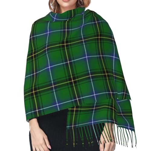 Clan Henderson Tartan Imitation Cashmere Tassel Scarf Winter Scarf Autumn Softest Classic Warm4