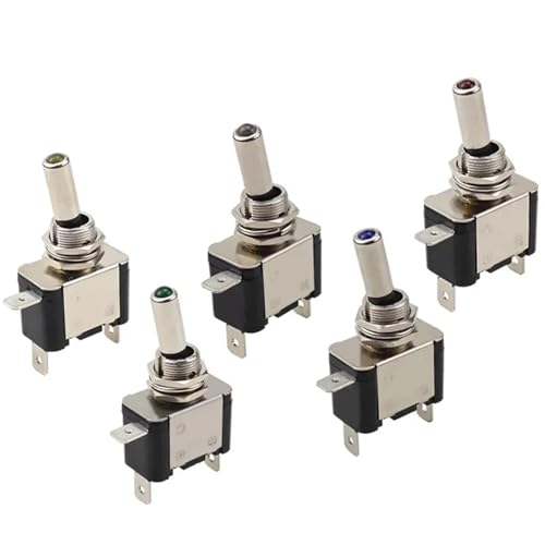Interrupteur à bascule de sécurité 12 V ASW-07D 20A pour remorque - 4