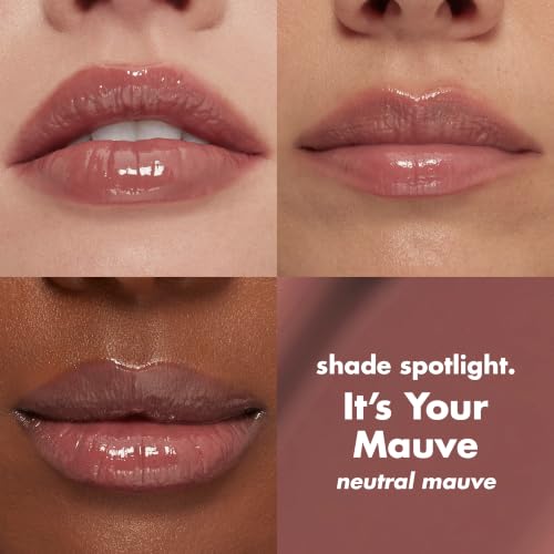 Image of e.l.f. Sun Boss Gloss SPF 25, Pigmented Lip Gloss For A High-Shine Finish, Moisturising & Conditioning Formula, Vegan & Cruelty-Free, It's Your Mauve