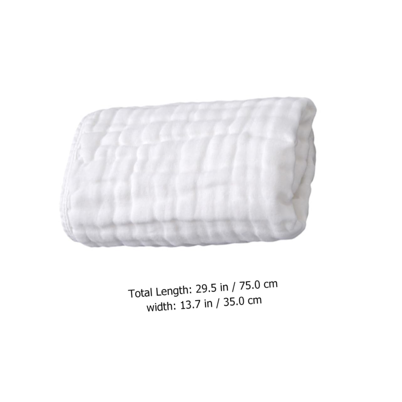 VICASKY 4pezzi Coperta Cotone Per Morbida e Assorbente Teli Da Bagno e Avvolgimenti Per Pancia Cotone Per Bebè