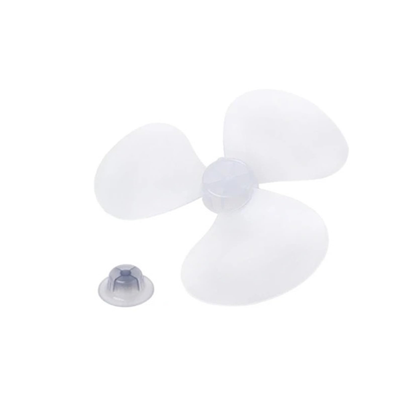 FOELANNE Plastic Fan Blade, ABS Replacement Fan Blade 360mm Transparent 3 Blade For 16 inch Fans