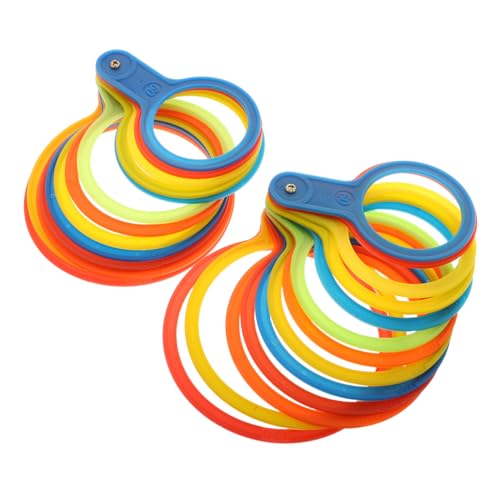 SUPVOX Fruit Sorting Rings 2pcs Diameter Gauge for Accurate Measurement Size 60-