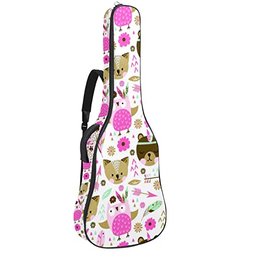 Housse de transport étanche pour guitare avec bandoulière réglable Motif animaux mignons, Multicolore 01., 42.9×16.9×4.7… - Les Beatles, Paul McCartney, John Lennon, RIngo Starr, George Harrison Housse de transport étanche pour guitare avec bandoulière réglable Motif animaux mignons, Multicolore 01., 42.9x16.9x4.7…