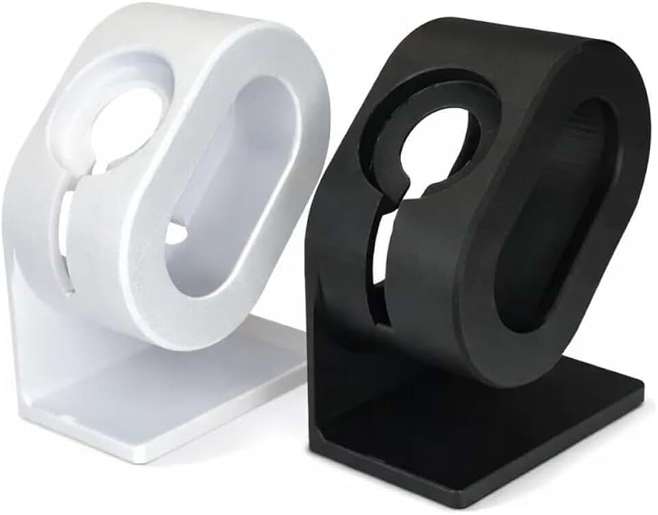 Suporte Carregador para Apple Watch Series 1 2 3 4 5 6 7 | Base com Carregamento Magnético, Design Compacto 10cm, Estável 200g, Organizador de Mesa para Casa e Escritório