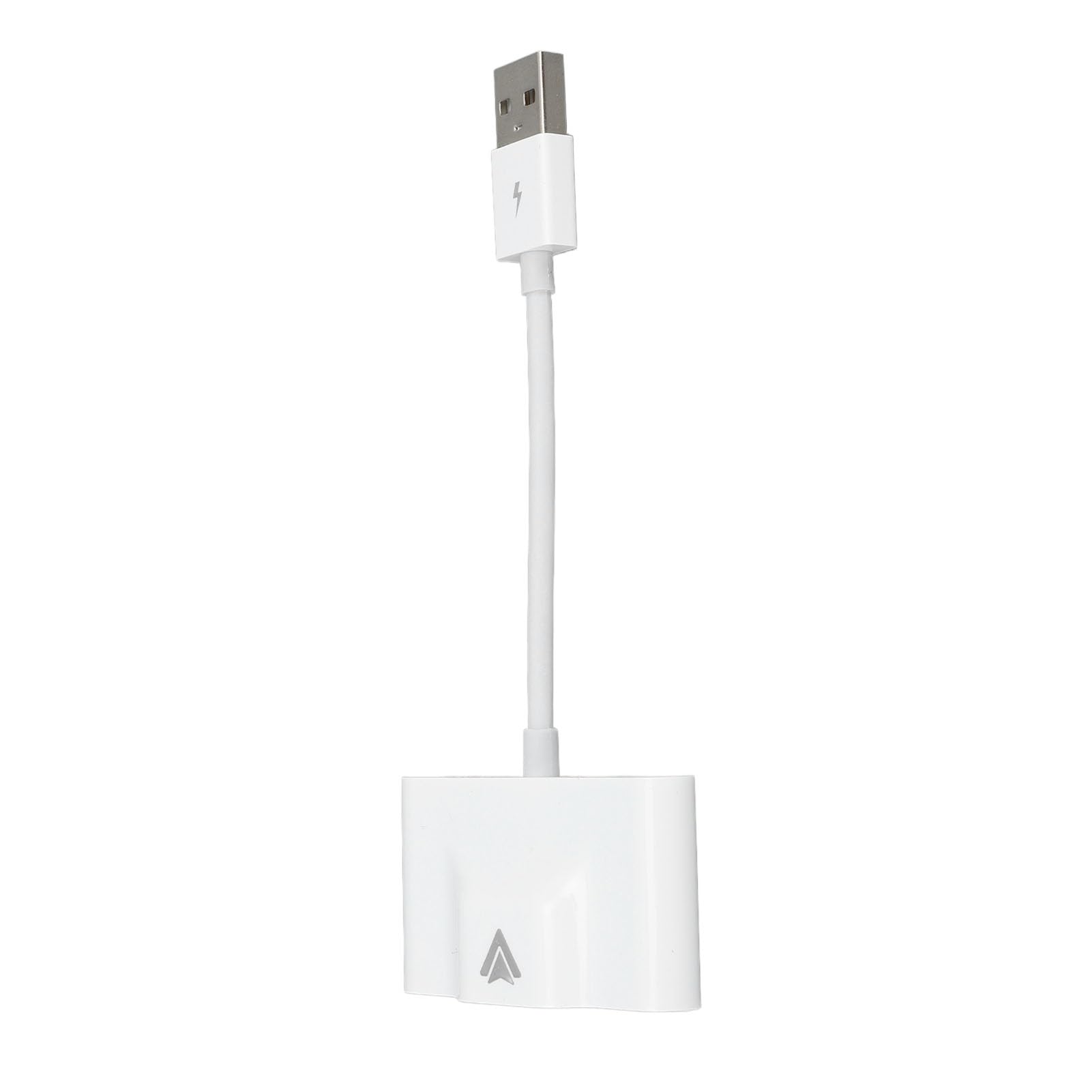 Adattatore per Auto Wireless Connessione Rapida Tipo C Plug and Play per Sistemi Stereo per Auto, Design Leggero, per 11 e Versioni Successive, Materiale ABS (WHITE)