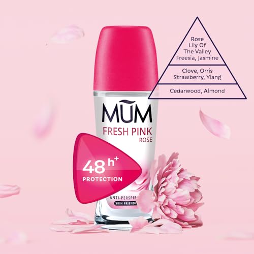 Mum Fresh Pink Rose Desodorante Roll On 50 ml Pack de 6 miniatura 6