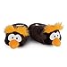 NICI Hauschuhe Pinguin Frizzy Gr. 38-41, L – Plüsch-Hauschuhe Kinder rutschfest – Warme Kuscheltier Hausschuhe Winter für Mädchen & Jungen – Tier-Schuhe mit Anti-Rutsch Sohle – Slippers – 44133