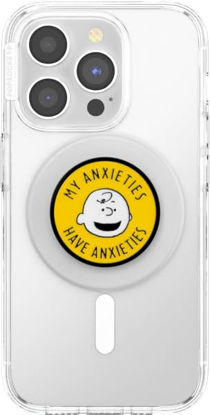 PopSockets Agarre de teléfono para MagSafe, Soporte magnético, ansiedades