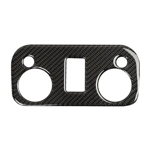 Embellecedor adhesivo de panel de luz de techo negro para Ford Mustang GT 2015-2021