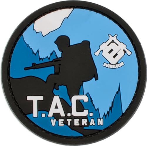 Evike - T.A.C. (The Airsoft Camp) Vet - Official Event IFF Hook and Loop Morale Patch