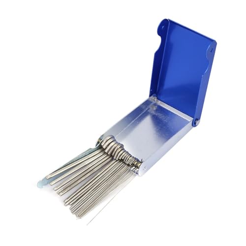 Image of Torch Cleaner￼, 22 Piece Premium Less Steel Gas Welding Tip Nozzle Cleaner File Set for Soldering and Welding Tasks