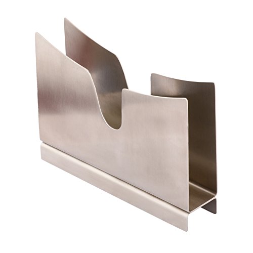 Serviettenhalter Aus Edelstahl – Modern, Chrom, 12,5 X 9 Cm, Für Haushalt & Gastronomie
