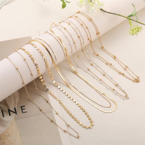 Cadena de vientre dorada ajustable para mujer con dos piezas para bikini 4