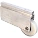 Slide-Co 161931 Replacement Roller Assembly for Sliding Mirror Door Panels, Extruded Aluminum Housing with 1-1/2 inch Round Wheel