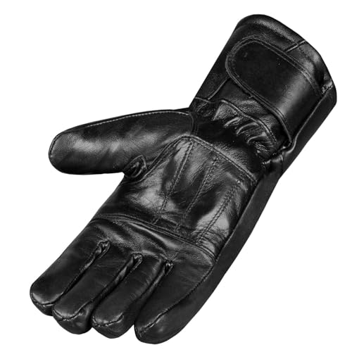 Jackets 4 Bikes Sheep Leather Winter Gloves