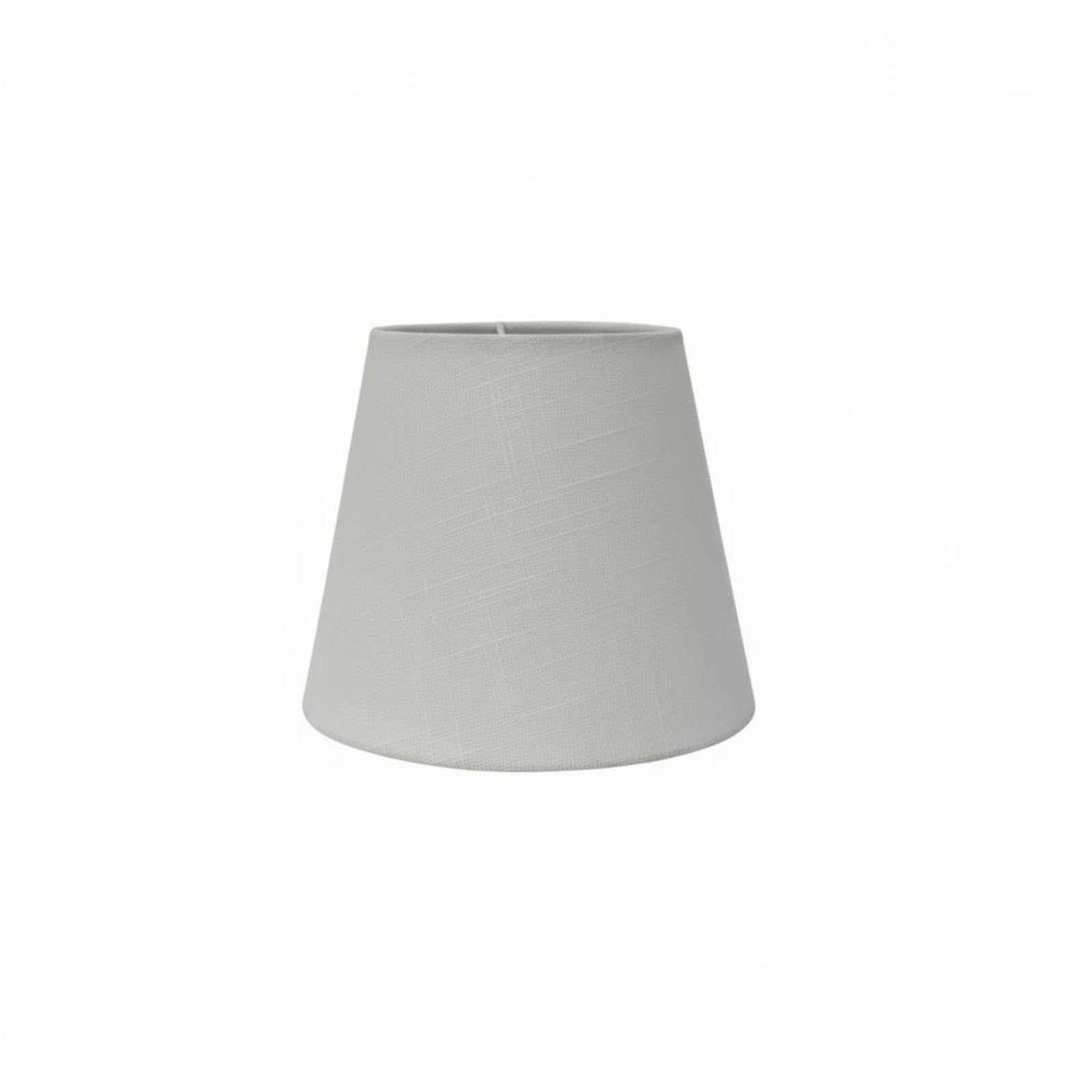 Small Table Lamp Shade Nordic Style Textile Lampshade Handmade Tapered Lamp Shade for Bedroom, Hotel, Living Room White-image-16