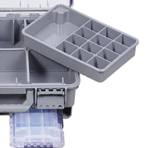 Boîte de pêche boîte de leurre robuste et conteneur outils polyvalents