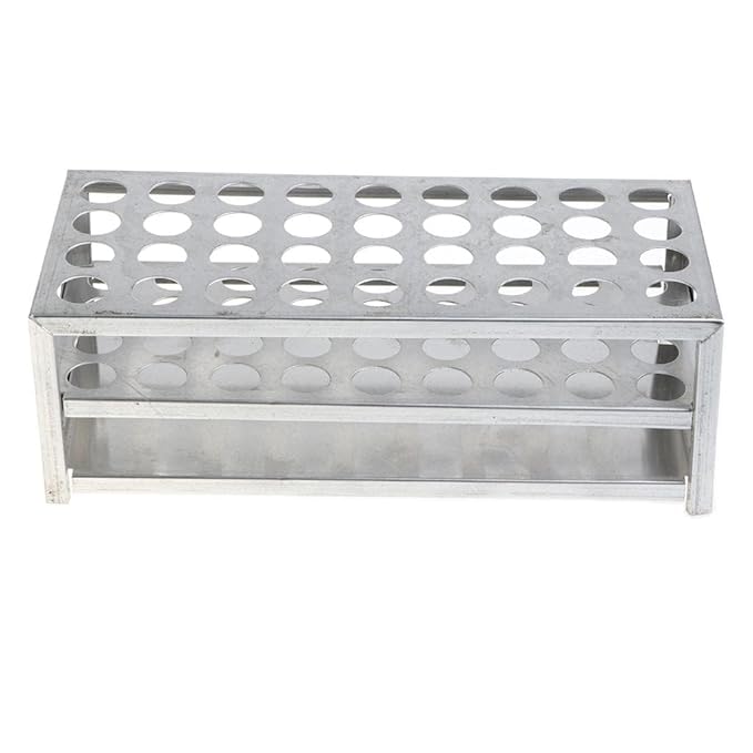 Aluminium Test Tube Stand For Oven Compatible, 36 Holes-image-15