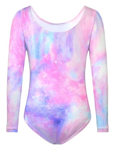Image of TENVDA Girl's One Piece Swimsuit Sparkle Sleeveless One-Piece Bathing Suits Swimwear for Kids 2-12 Years Old