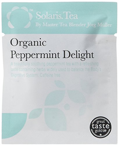 Solaris.Tea Organic Peppermint Delight Tea (Pack of 40)