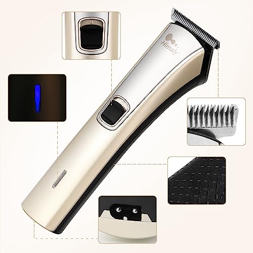 himaly USB Elektrische Haarschneider, Wiederaufladbare, Bartschneider, Herren Haarschneidemaschine Profi Haartrimmer, Körperhaartrimmer