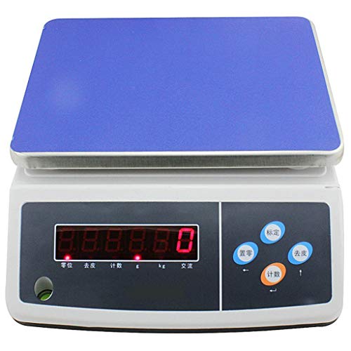 Báscula digital de alta precisión LCD retroiluminada 6kg/0.1g miniatura 1