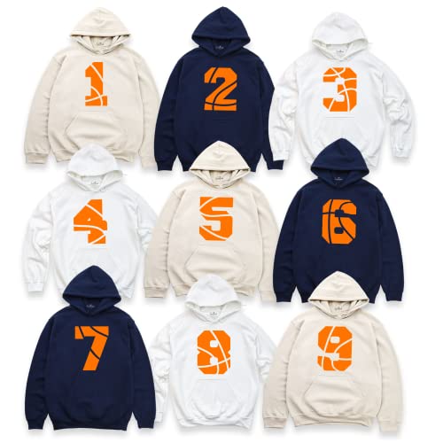 Basketball Hoodie, Personalized Basketball Numbers Hoodie, Custom Basketball Hoodie, Basketball Birthday Hoodie, Basketball Number Hoodie, Basketball Hoodies For Men Boys Women