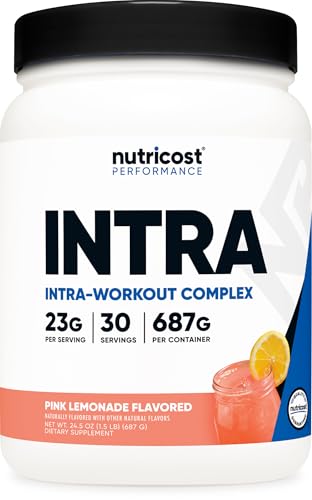 Nutricost Intra-Workout Powder 30 Servings (Pink Lemonade) - Non-GMO Gluten Free Intraworkout Supplement